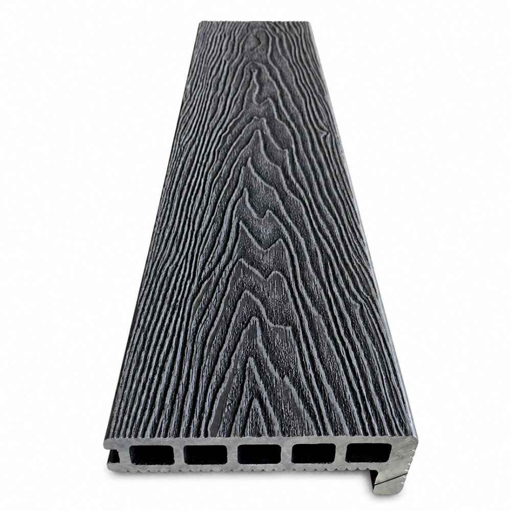 3.6M Charcoal Composite Decking Step Board