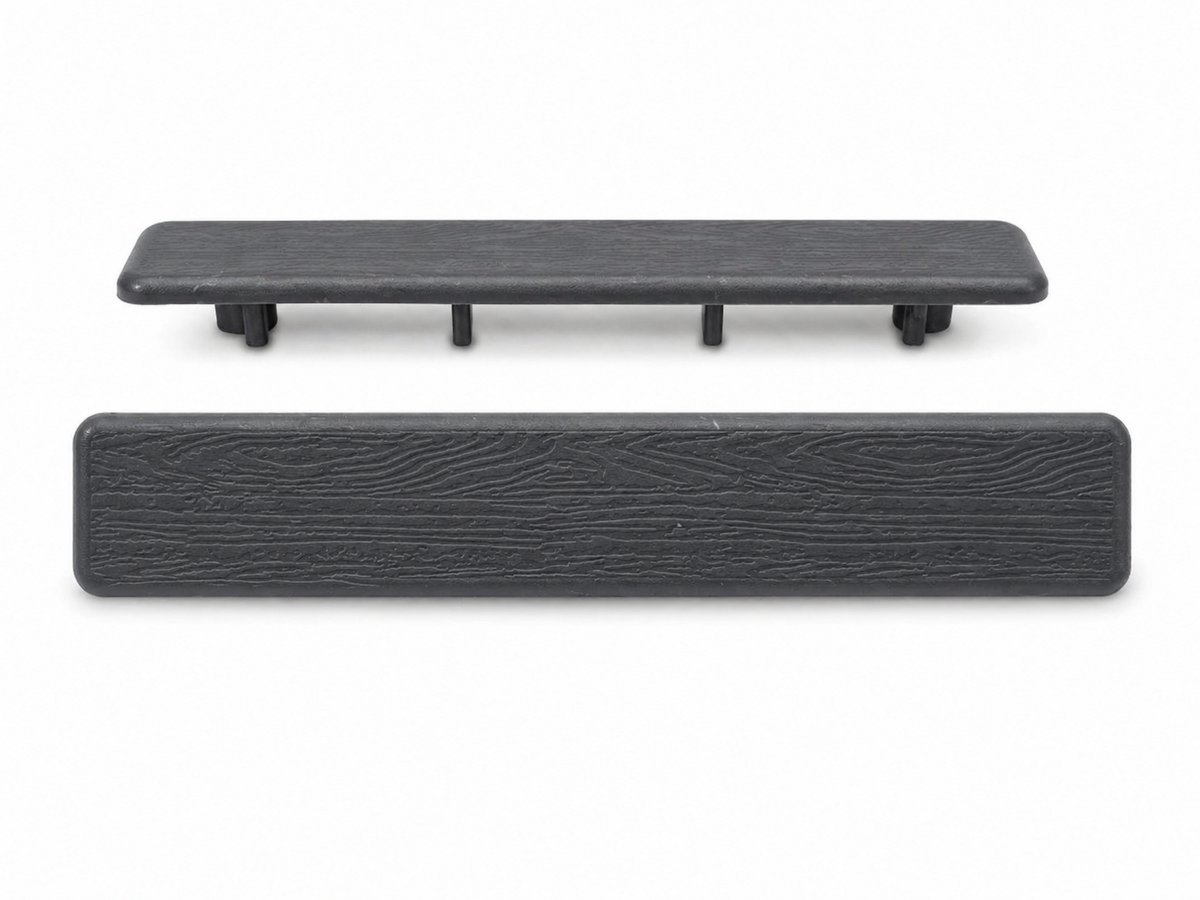 Charcoal Composite Decking End Caps (Pack of 20)