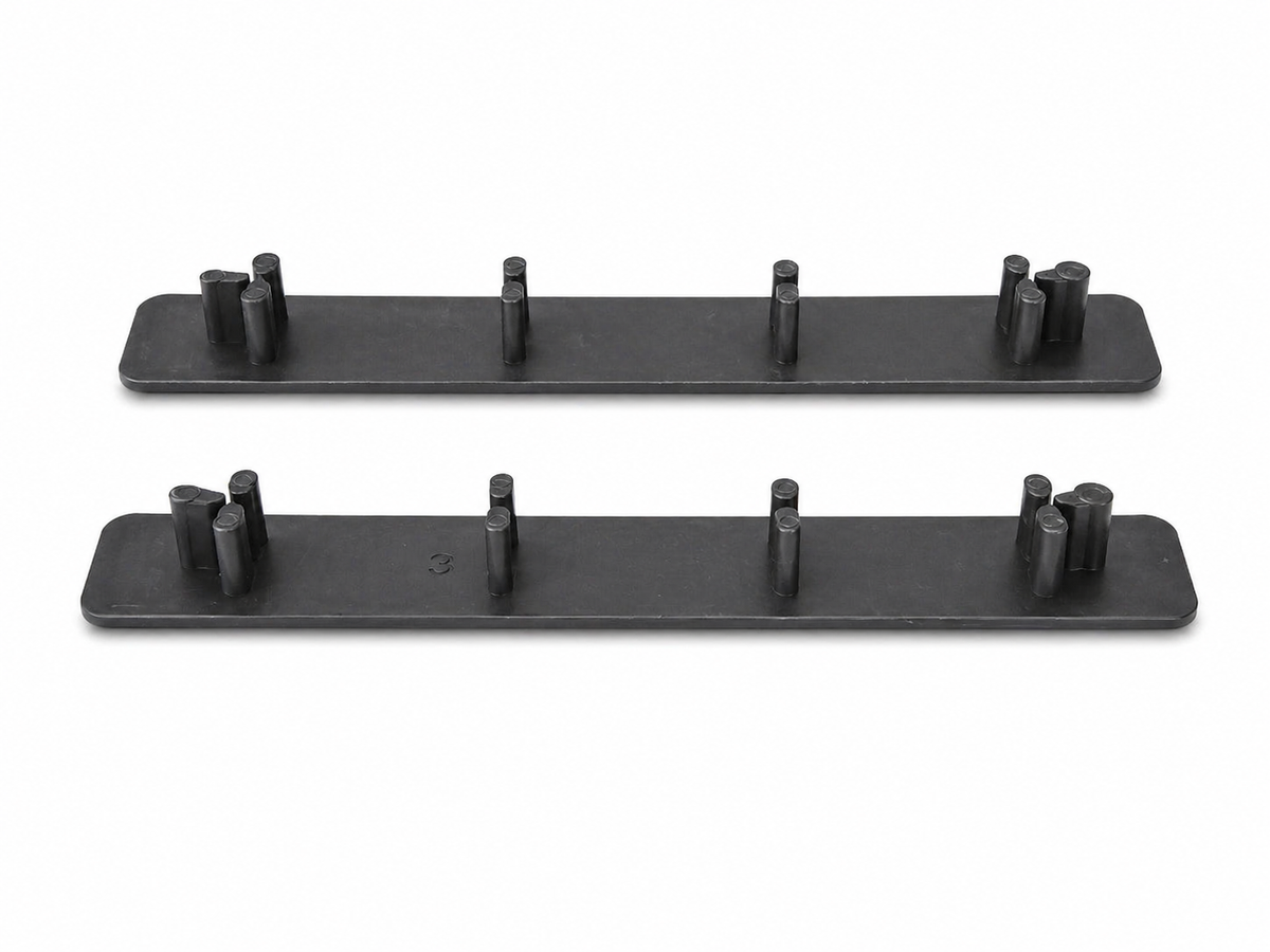 Charcoal Composite Decking End Caps (Pack of 20) - Wall Forma