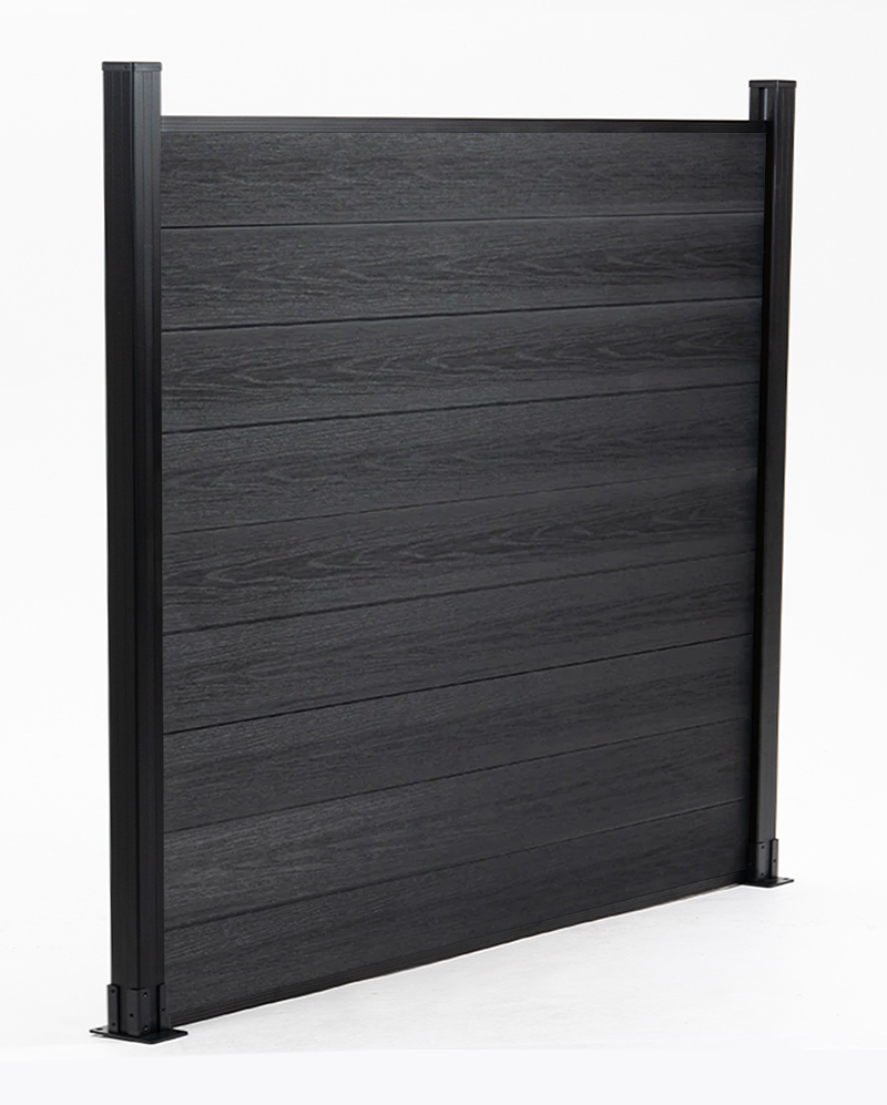 Composite Fence Co-extrusion Wholesale Discounted Price -Black - Wall Forma