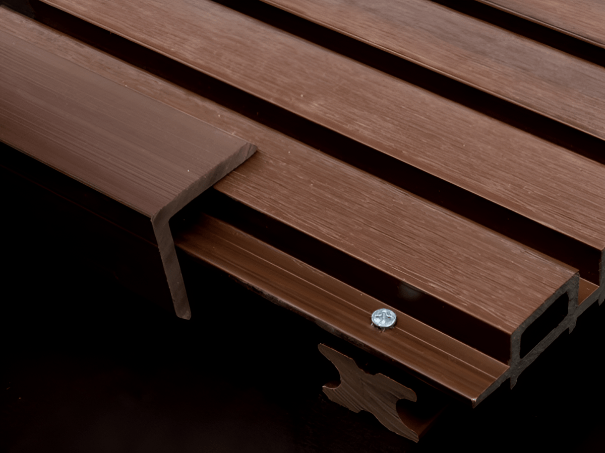 Dark Brown Premium Composite Exterior Cladding Boards - Wall Forma