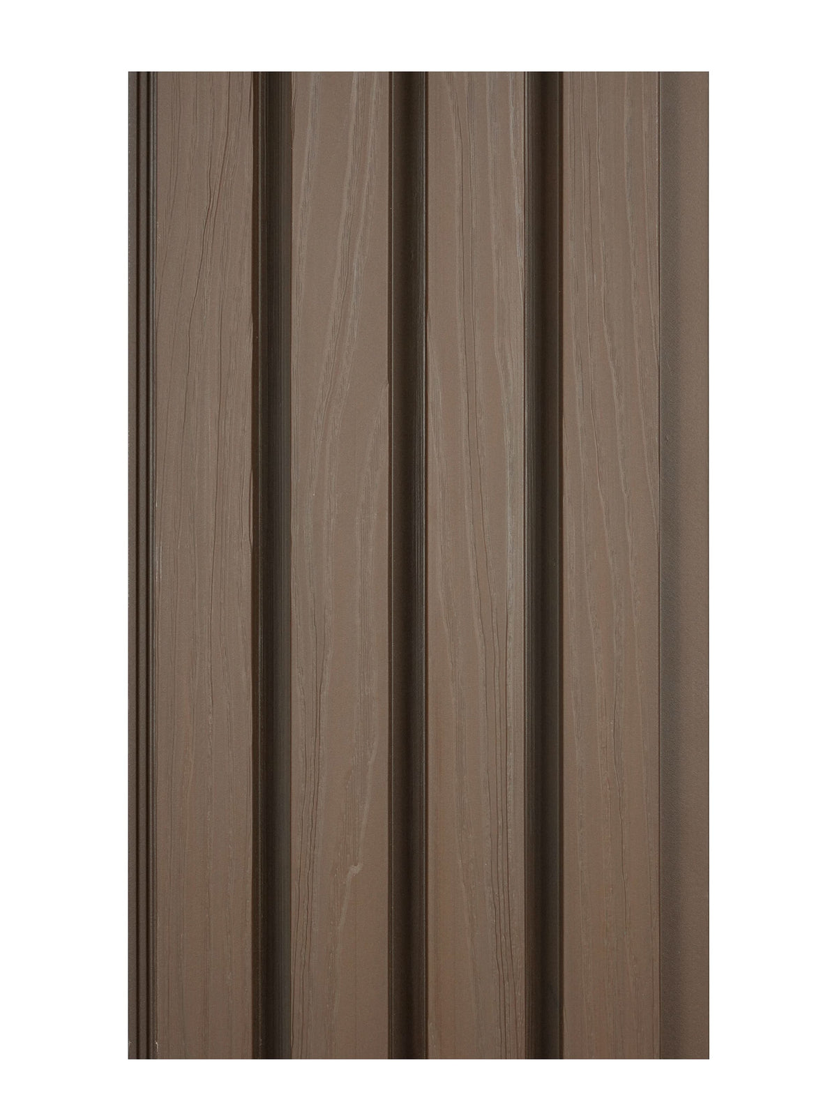 Dark Brown Premium Composite Exterior Cladding Boards - Wall Forma