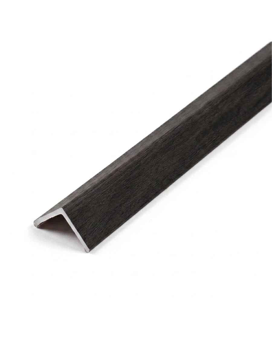 Dark Smoky Oak WPC Fluted 3D Wall Panels | 42.9 sq. ft./Box