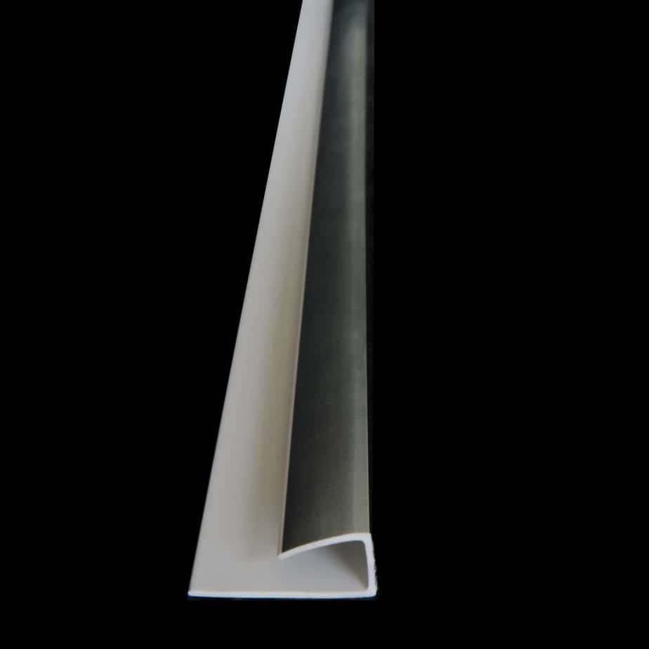 5mm Chrome End Cap Trim - Wall Forma