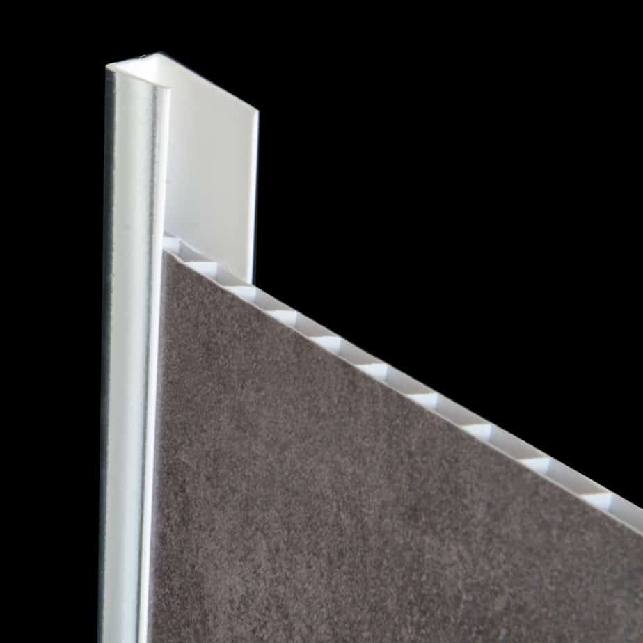 5mm Chrome End Cap Trim - Wall Forma