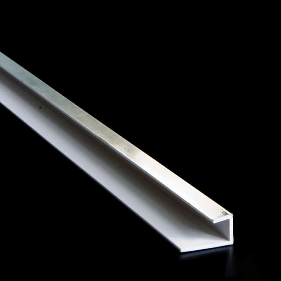 5mm Chrome End Cap Trim - Wall Forma