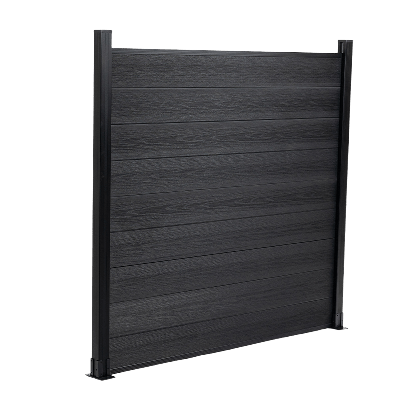 Composite Fence Co-extrusion Wholesale Discounted Price -Black - Wall Forma