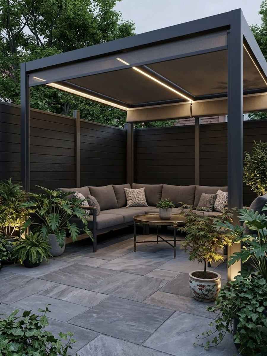Black Aluminum Fence Wholesale Discounted Price - 72" x 72"