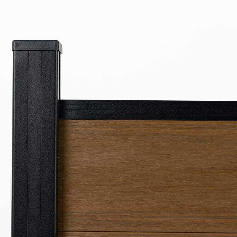 Composite Fence Co-Extrusion Wholesale Price -Walnut - Wall Forma