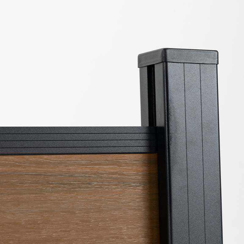 Composite Fence Co-Extrusion Wholesale Price -Walnut - Wall Forma