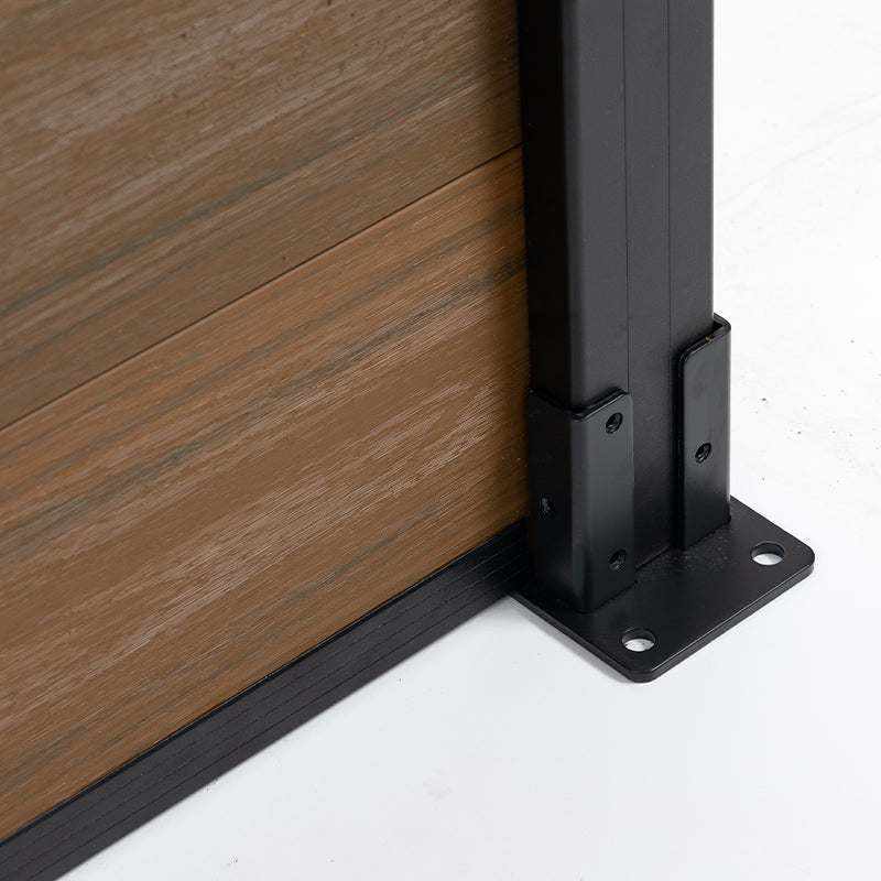Composite Fence Co-Extrusion Wholesale Price -Walnut - Wall Forma