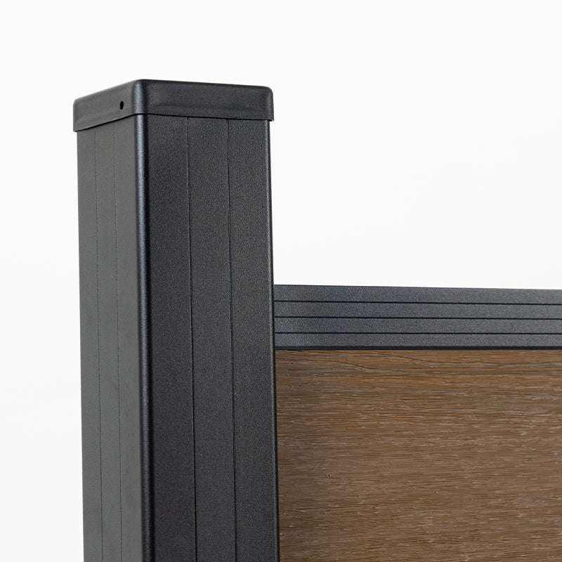 Composite Fence Co-Extrusion Wholesale Price -Walnut - Wall Forma