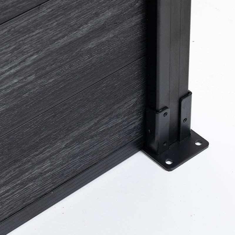 Composite Fence Co-extrusion Wholesale Discounted Price -Black - Wall Forma