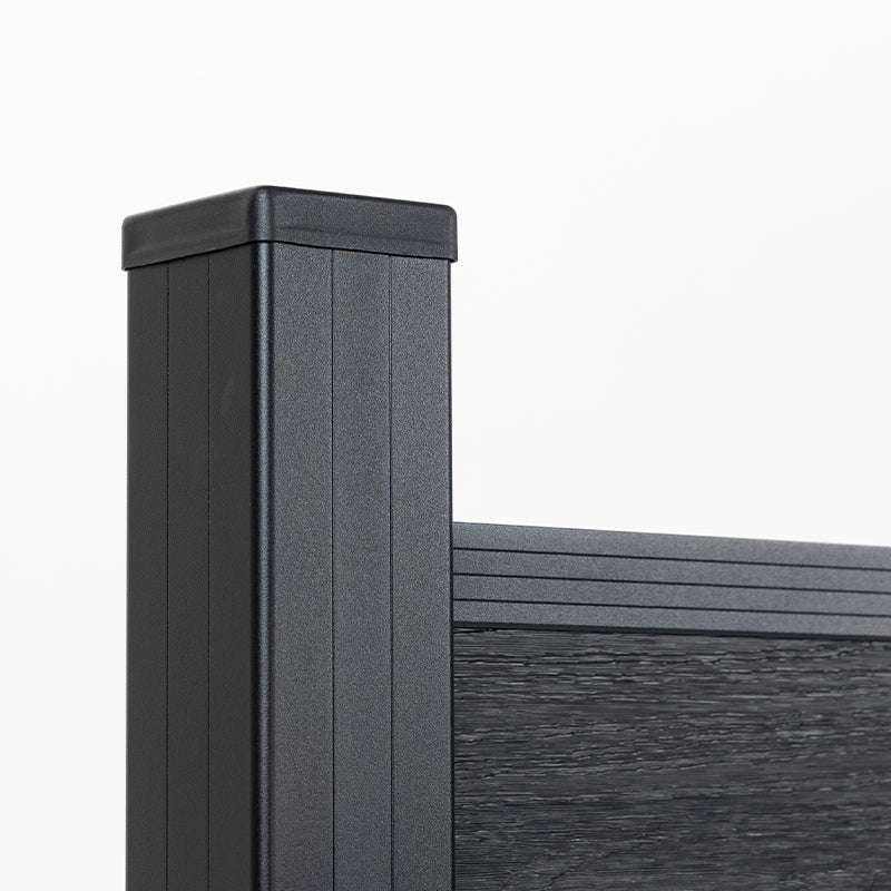 Composite Fence Co-extrusion Wholesale Discounted Price -Black - Wall Forma
