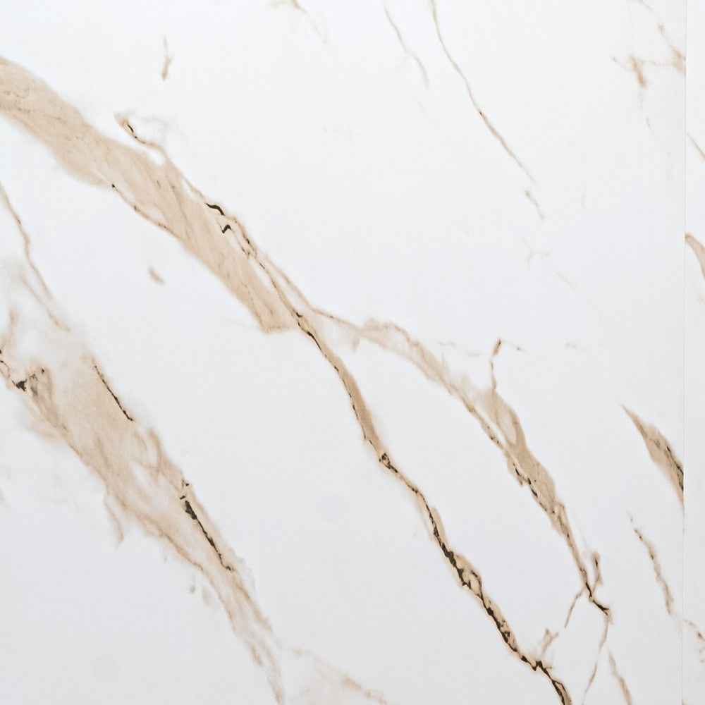 10mm Gold Marble Matt Shower Panel 1M x 2.4M
