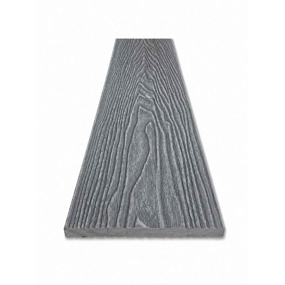 3.6M Grey Composite Decking Edging Trim
