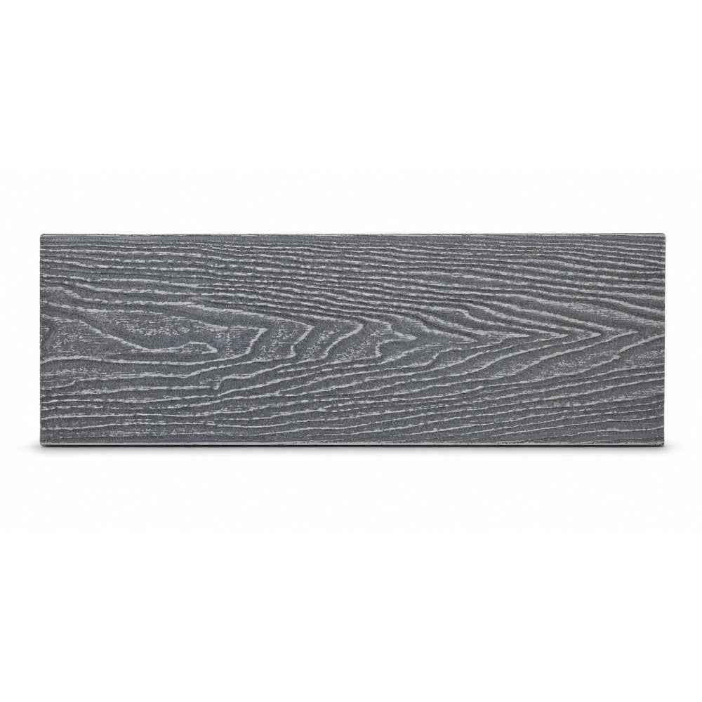 3.6M Grey Composite Decking Edging Trim