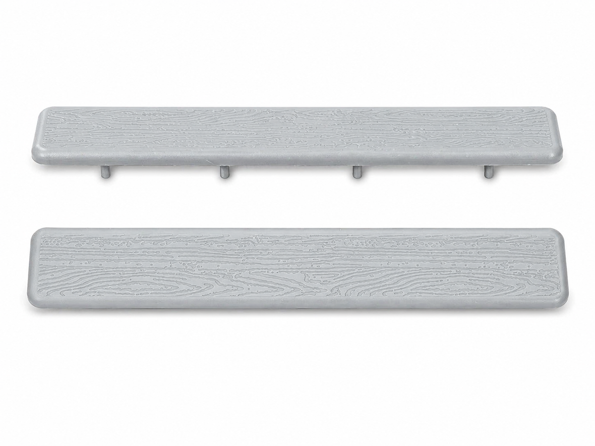 Grey Composite Decking End Caps (Pack of 20) - Wall Forma