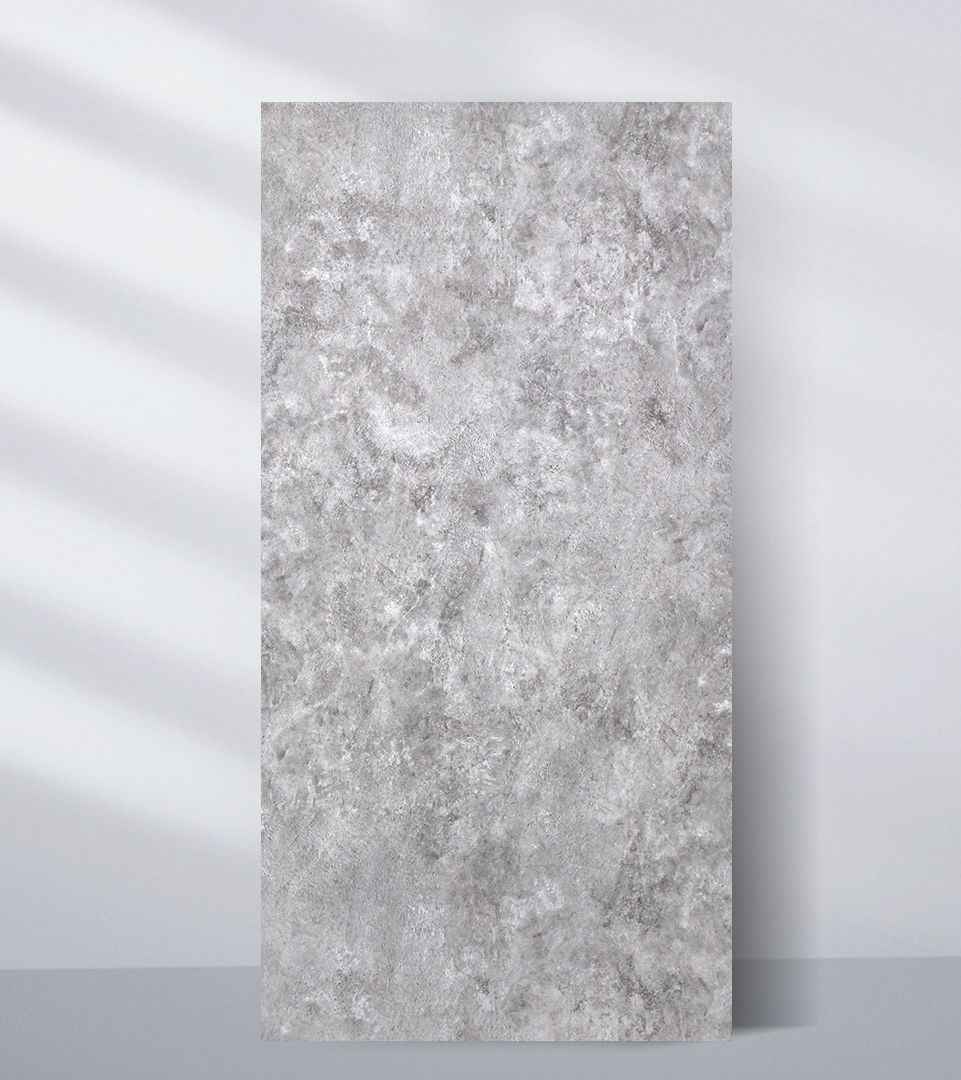 Gray Stone Panels - Waterproof Rough Texture PVC Sheets