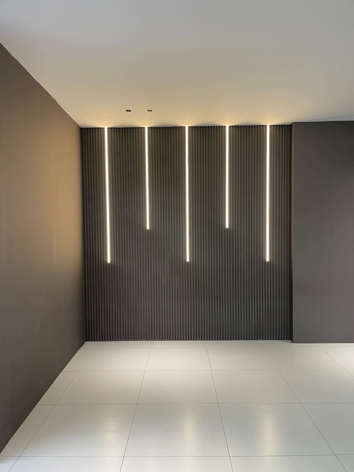 LED Recessed Lighting Kit – Touch Switch, Perfect Fit for WPC Fluted Panels - Wall Forma