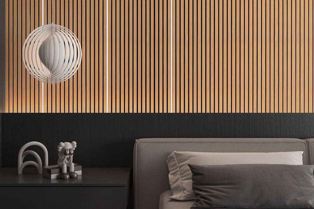 Flexible LED Light Strip 4Pack for Acoustic Wall Panels – With Remote