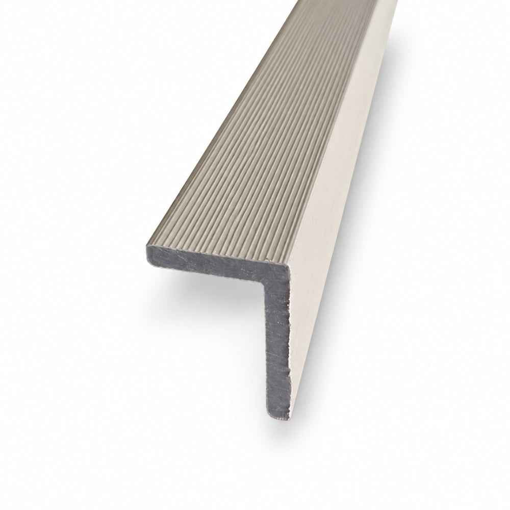 2.6M Light Brown WPC Cladding L Trim
