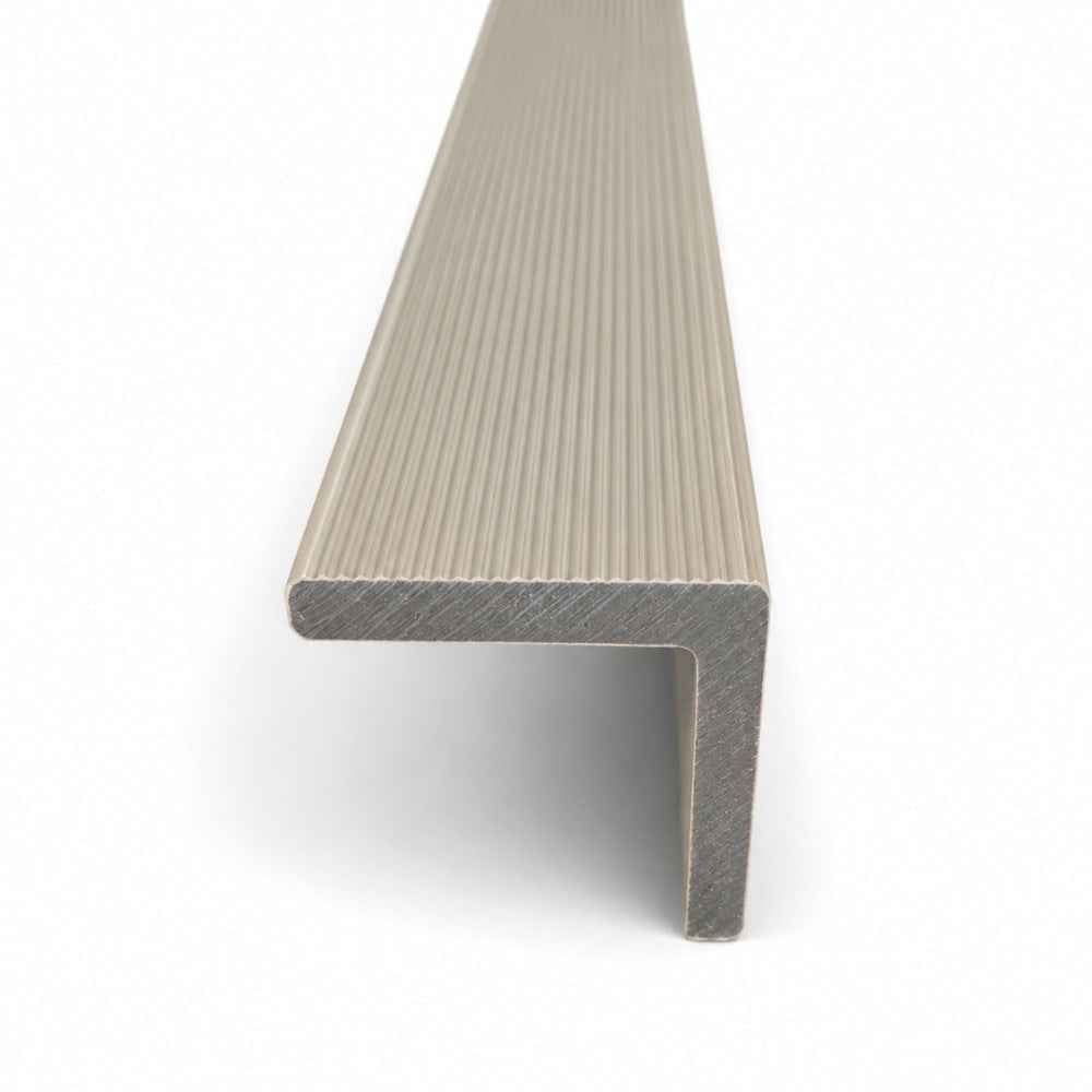2.6M Light Brown WPC Cladding L Trim