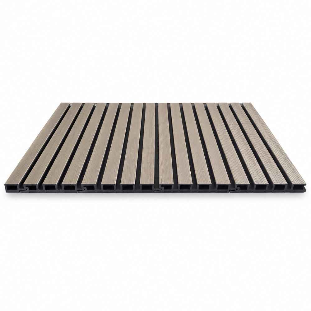 2.6M Light Brown WPC Exterior Wall Cladding