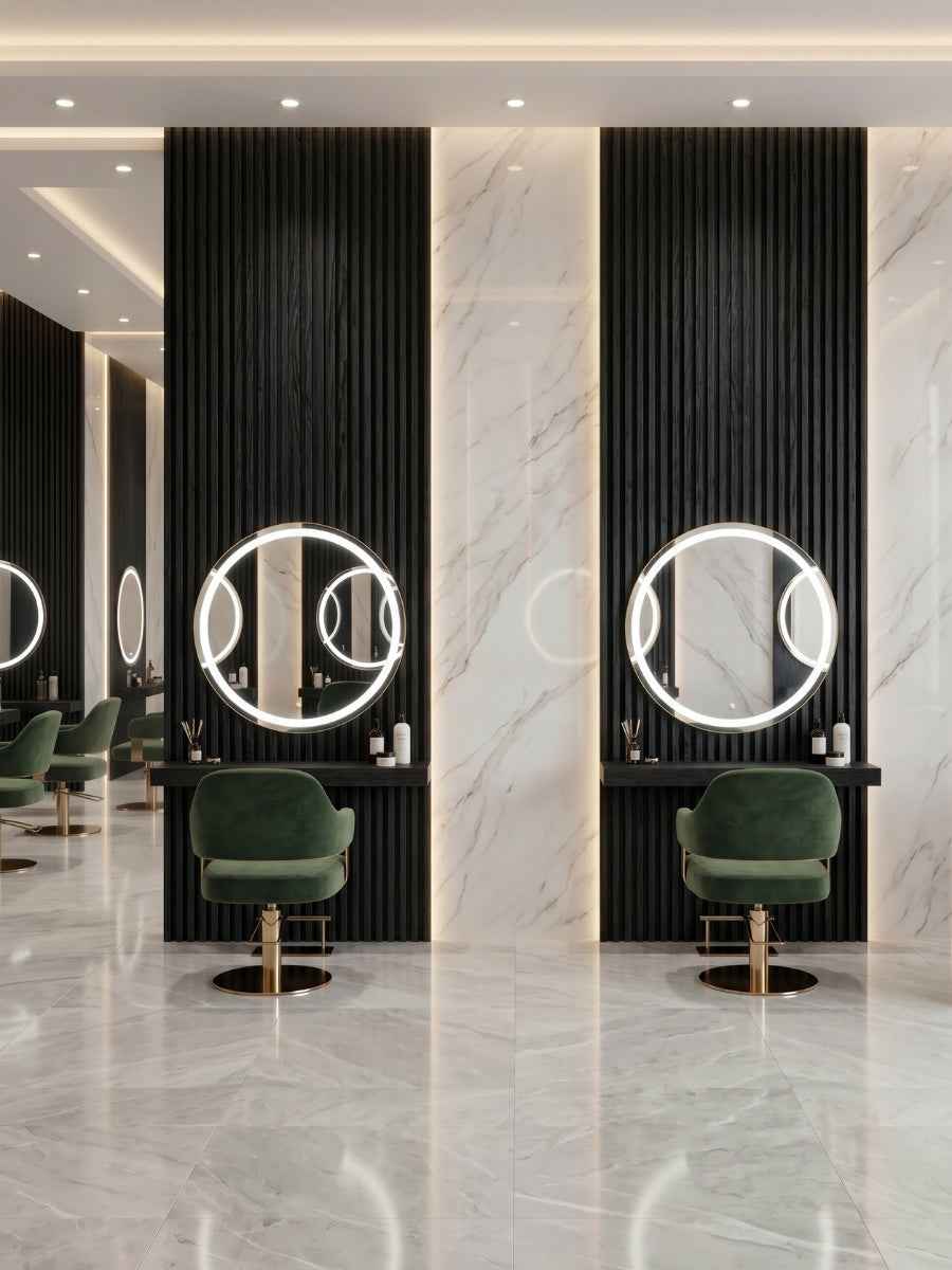 Luxe Noir WPC Fluted 3D Wall Panels |  42.9 sq. ft./Box