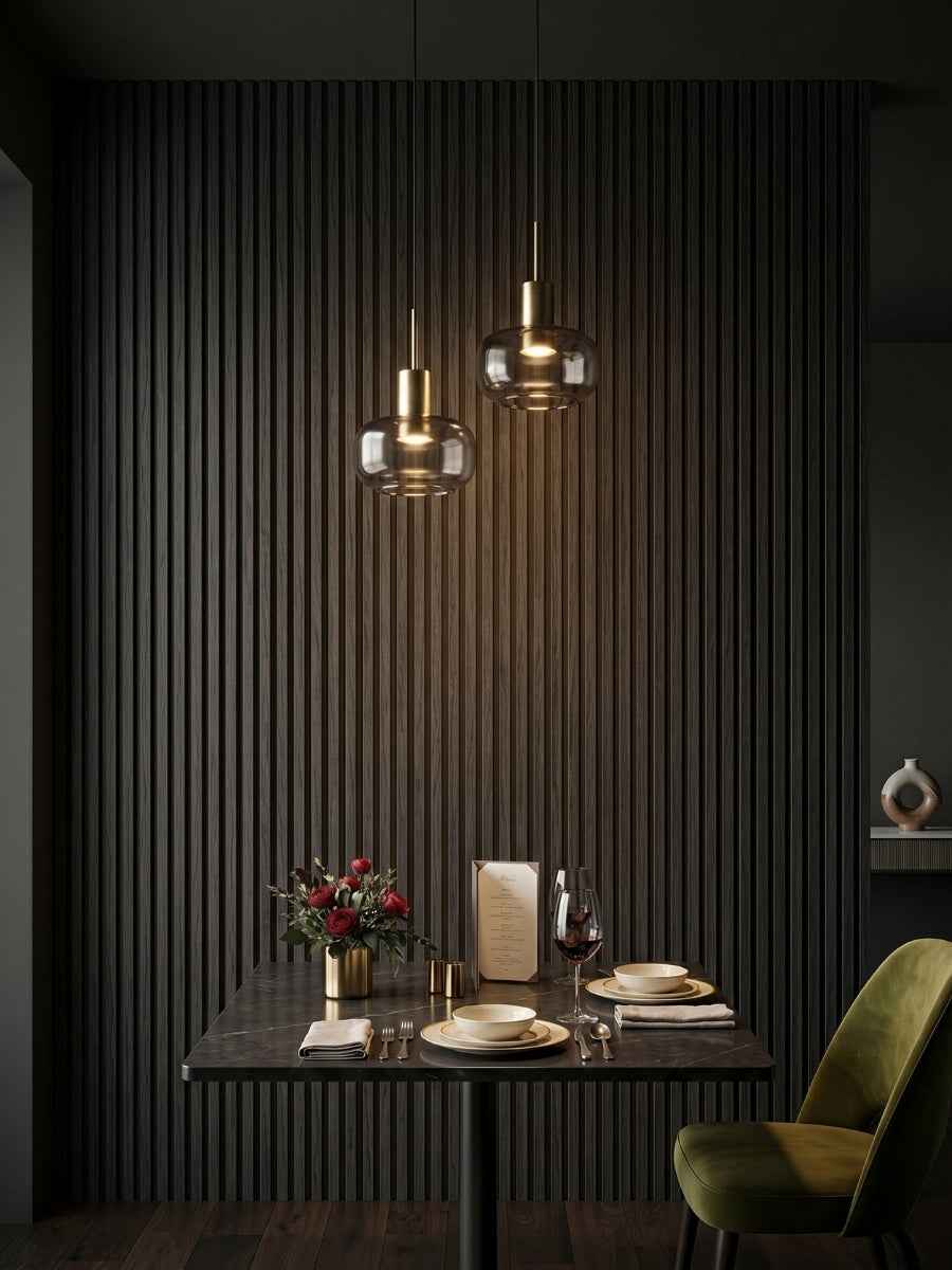 Luxe Noir WPC Fluted 3D Wall Panels |  42.9 sq. ft./Box