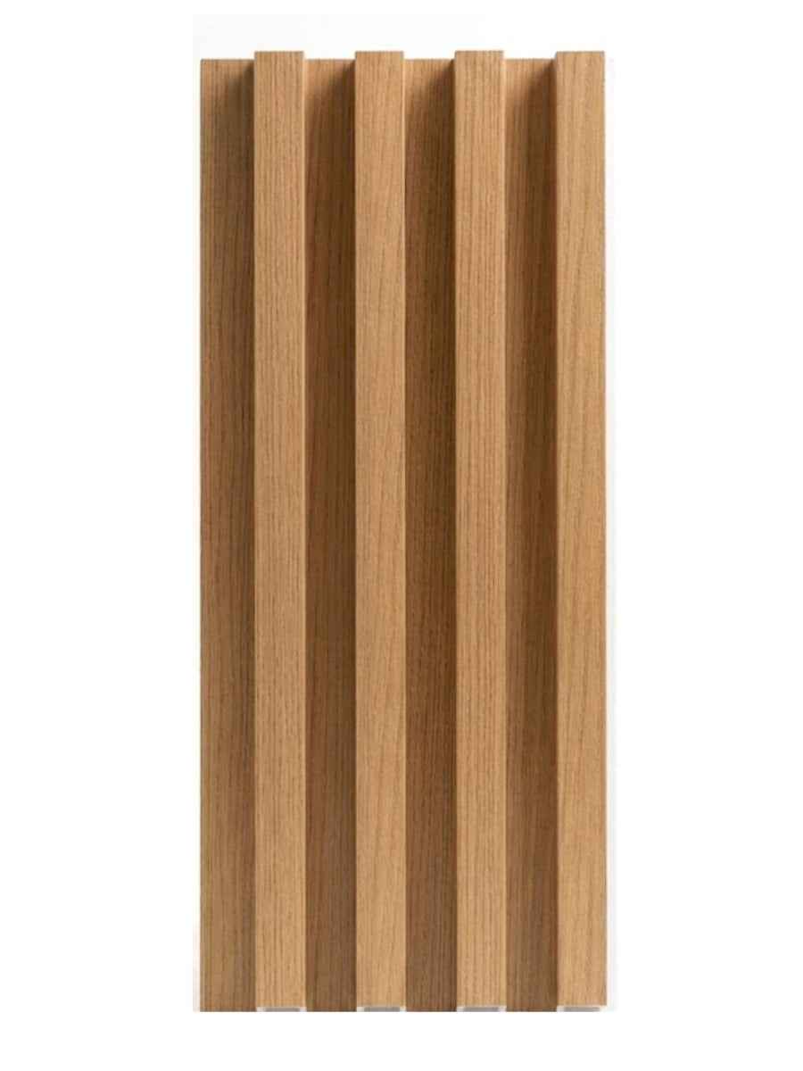 Maple Slate WPC Fluted 3D Wall Panels | 42.9 sq. ft./Box