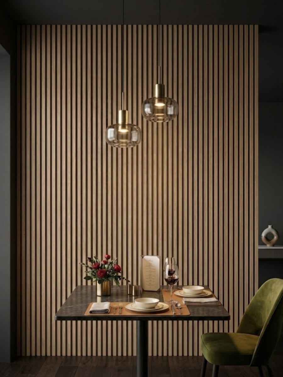 Maple Slate Black WPC Fluted 3D Wall Panels |  42.9 sq. ft./Box