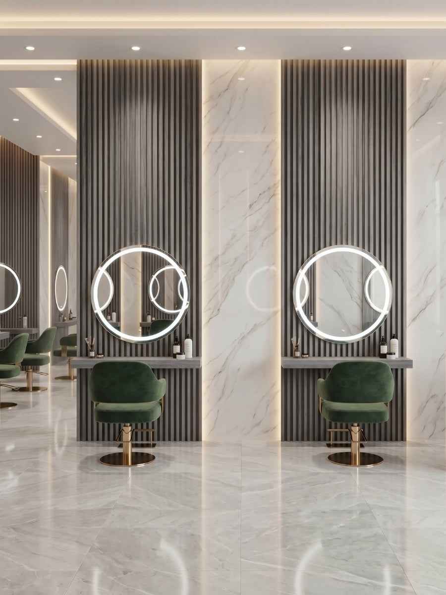 Oak Gray WPC Fluted 3D Wall Panels |  42.9 sq. ft./Box