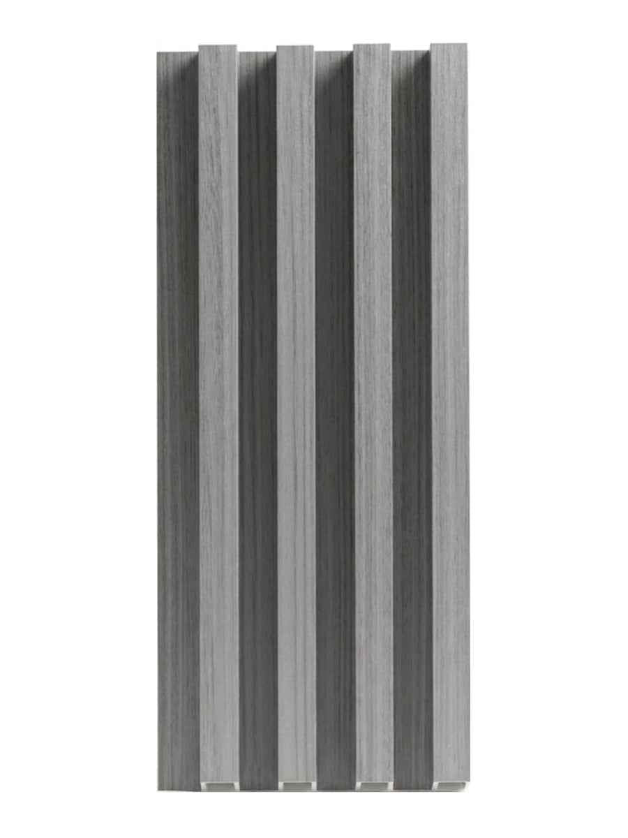 Oak Gray WPC Fluted 3D Wall Panels |  42.9 sq. ft./Box