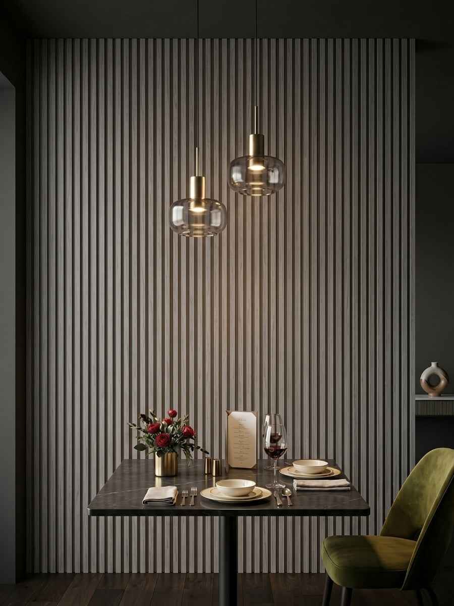 Oak Gray WPC Fluted 3D Wall Panels |  42.9 sq. ft./Box