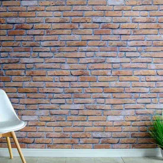 8mm Red Brick Effect Bathroom Wall Panel - Pack of 4 - Wall Forma