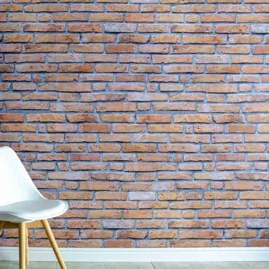 8mm Red Brick Effect Bathroom Wall Panel - Pack of 4 - Wall Forma