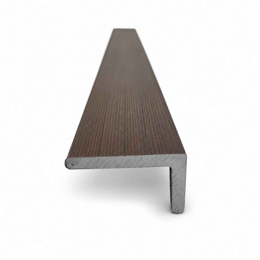 2.6M Rosewood WPC Cladding L Trim