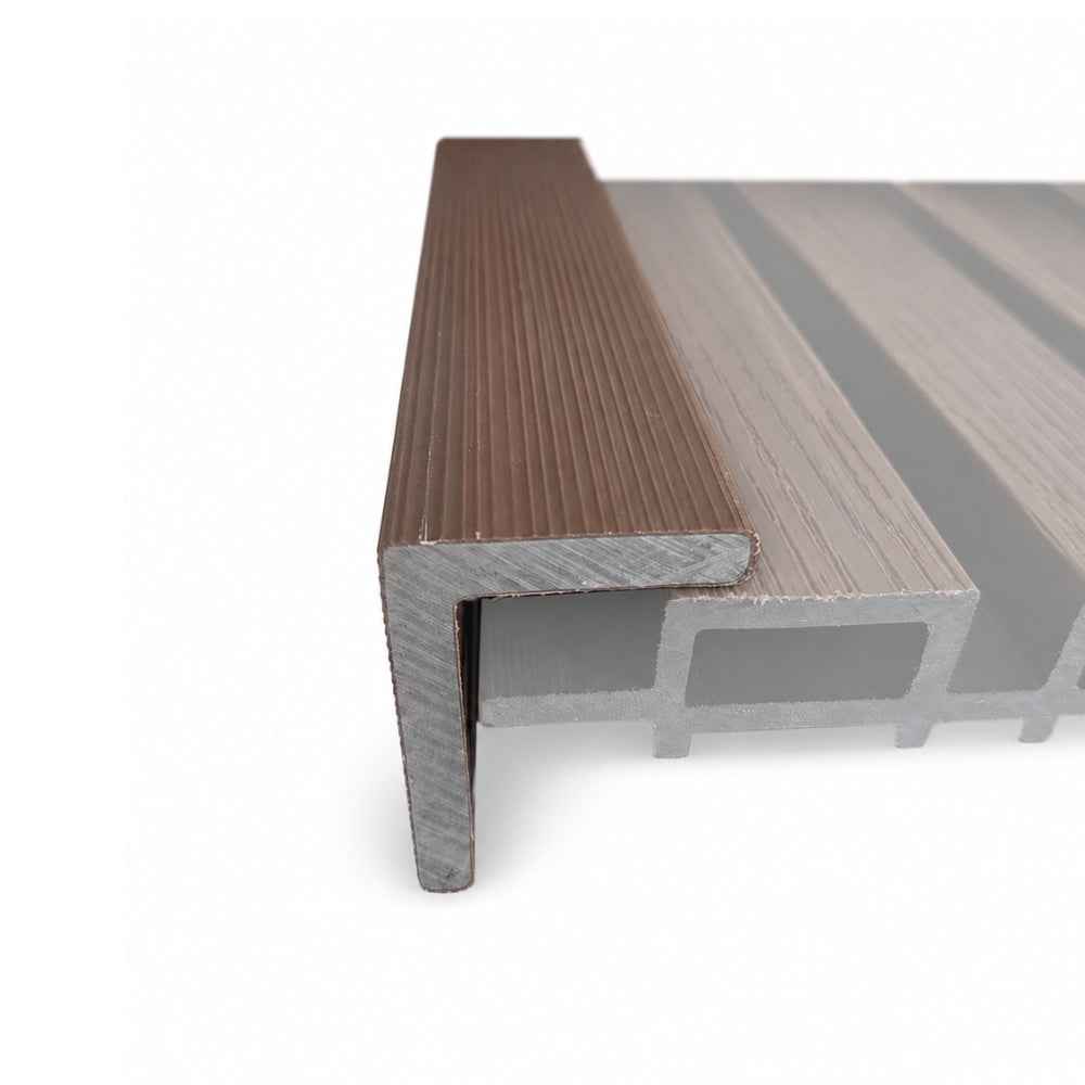 2.6M Rosewood WPC Cladding L Trim