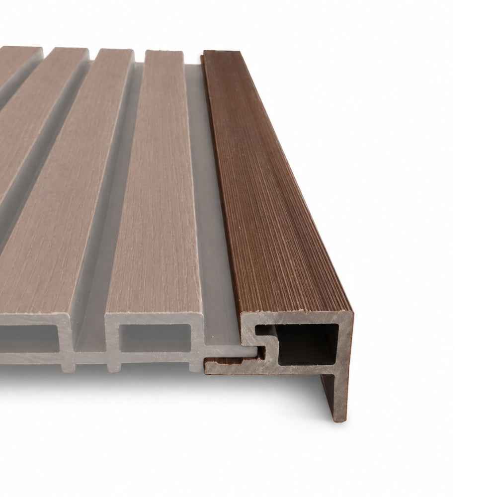 2.6M Rosewood WPC Cladding Starter Trim