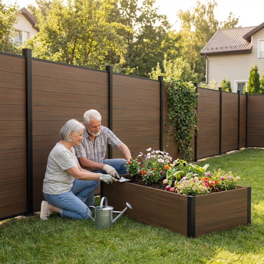 Raised Garden Box with Trellis - Perfect for Vertical Plant Display - Wall Forma
