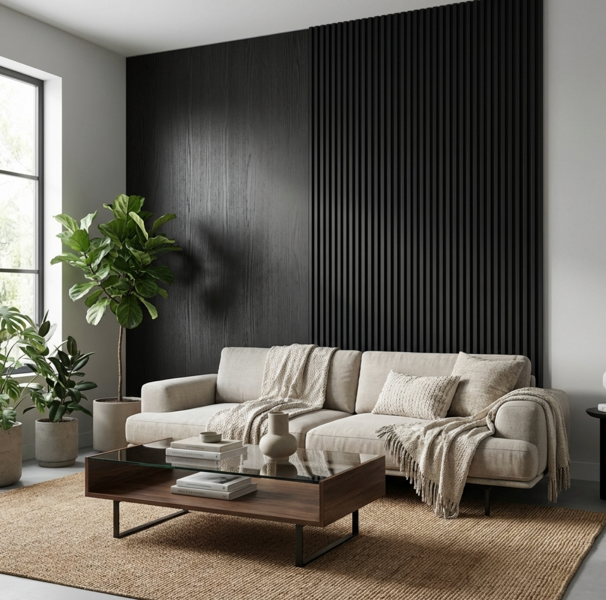 Blackwood Veneer Commercial Wall Panels | 108" x 48" | Waterproof & Bendable Design - Wall Forma
