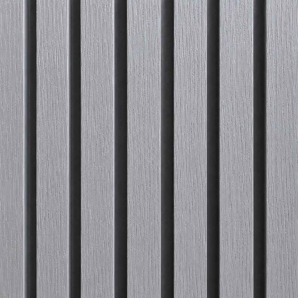 2.6M Silver Grey WPC Exterior Wall Cladding
