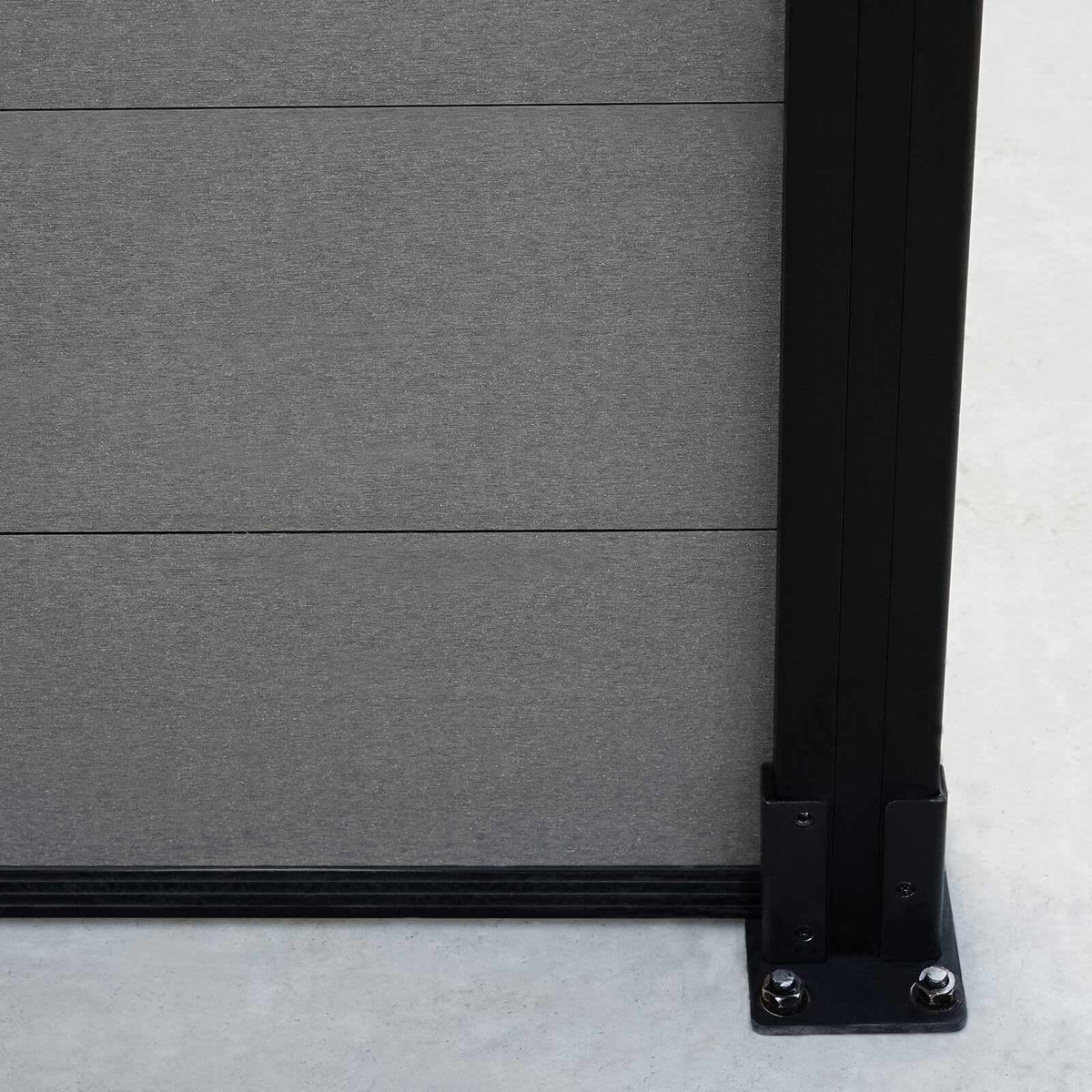 Composite Fence Co-extrusion Discounted Price -Silver Gray - Wall Forma