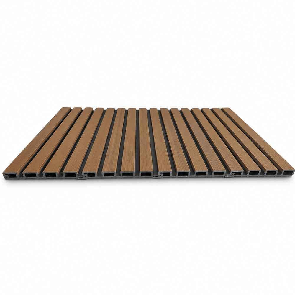 2.6M Teak WPC Exterior Wall Cladding