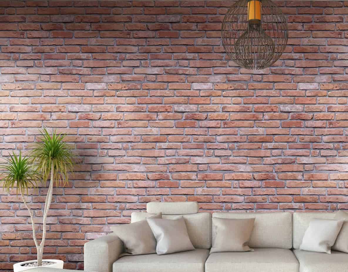 8mm Red Brick Effect Bathroom Wall Panel - Pack of 4 - Wall Forma