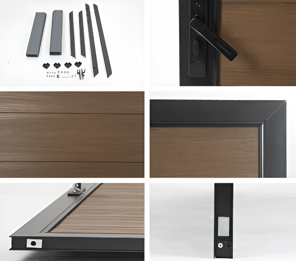 WPC Fence Gate Single (4ft x 6ft) - Wall Forma