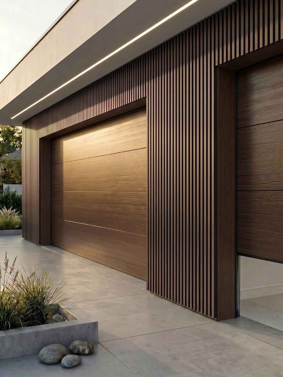 Dark Brown With Black Premium Composite Exterior Cladding Boards
