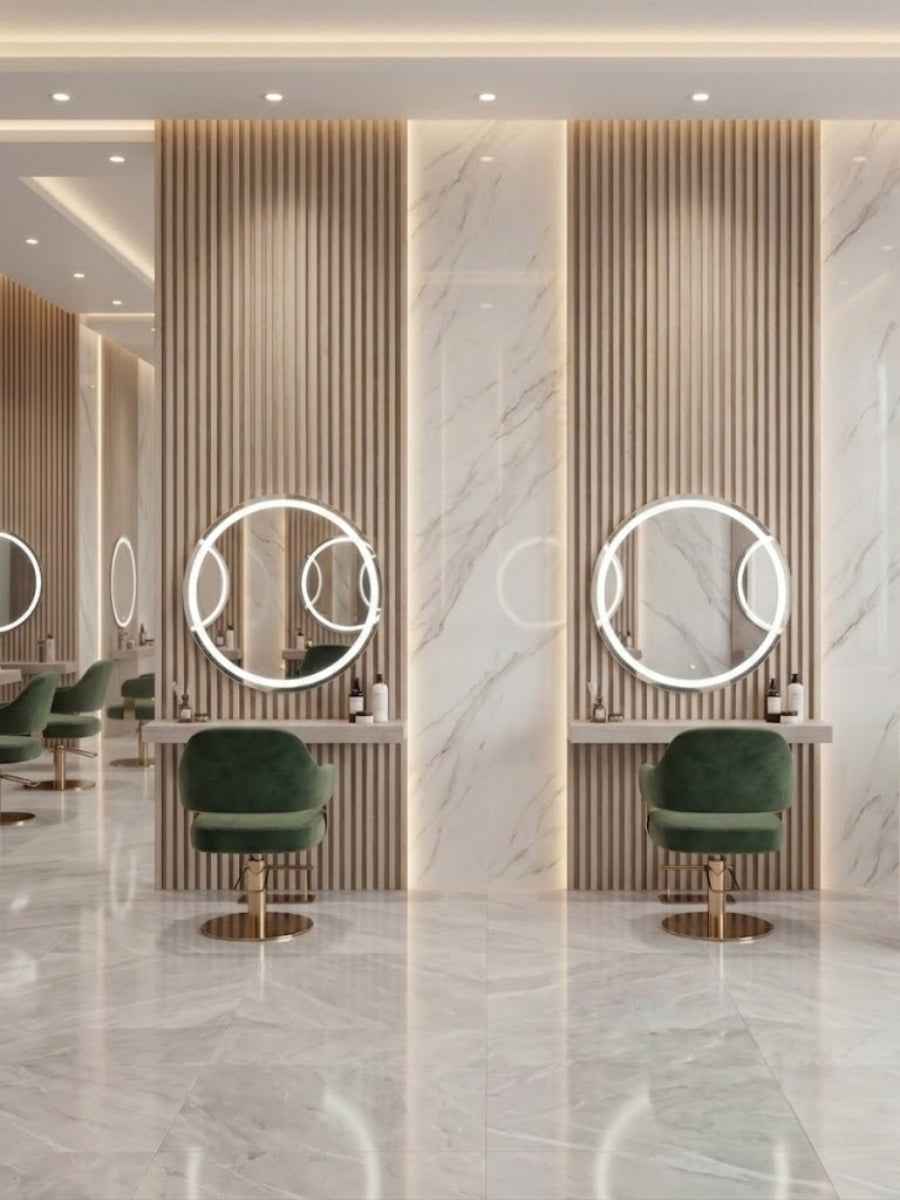 White Oak WPC Fluted 3D Wall Panels |  42.9 sq. ft./Box