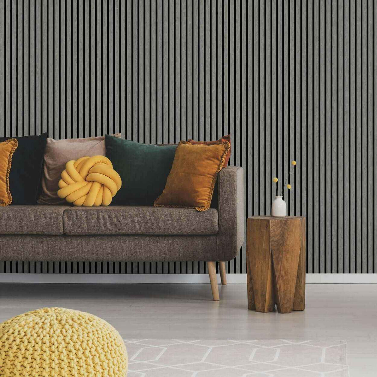 Grey Oak Acoustic Wall Panel